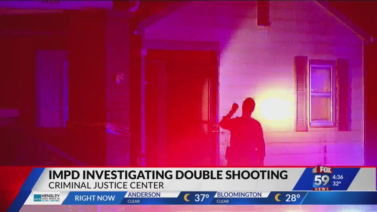 IMPD investigating double shooting - YouTube