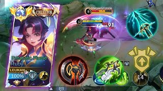FULL DAMAGE RUBY WITH SKY PIERCER AND WEAPON MASTER?!?!💀BEST RUBY BUILD AND ROTATION 2025