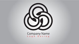 How to make I company logo design in illustrator || Graphic desing screenshot 4