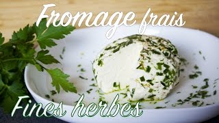 Fromage frais aux herbes maison avec 2 ingrédients ?