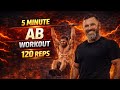 5 Minutes to a Stronger Core – Can You Keep Up?