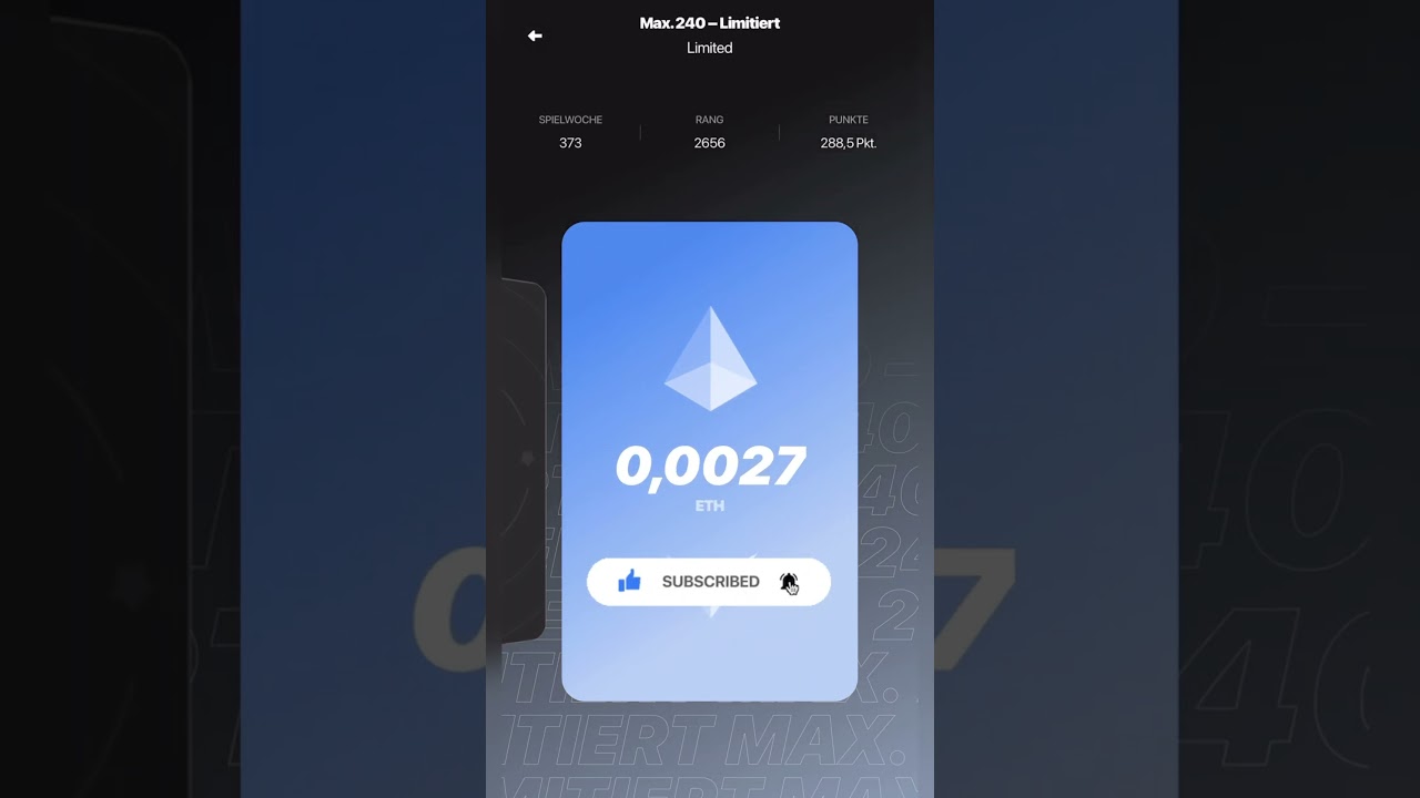 SORARE: FOOTBALL GW 373 Rewards - My 1st ETH Reward 
