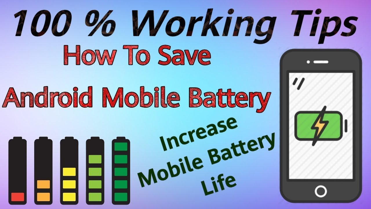 How To Increase Android Mobile Battery Life YouTube