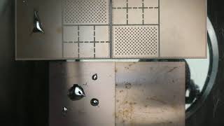 Flux-free vacuum soldering with preforms - negative example