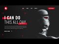 Web Design — Star Wars Design — Speed Art + Speed Code