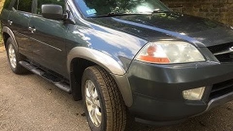 Acura mdx Honda  Radio Navigation Removal