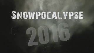Snowpocalypse 2016 in Ashe County, NC