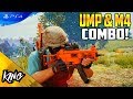 UMP AND M4 BEST COMBO? PUBG PS4 GAMEPLAY!