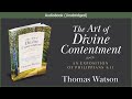 The art of divine contentment  thomas watson  christian audiobook