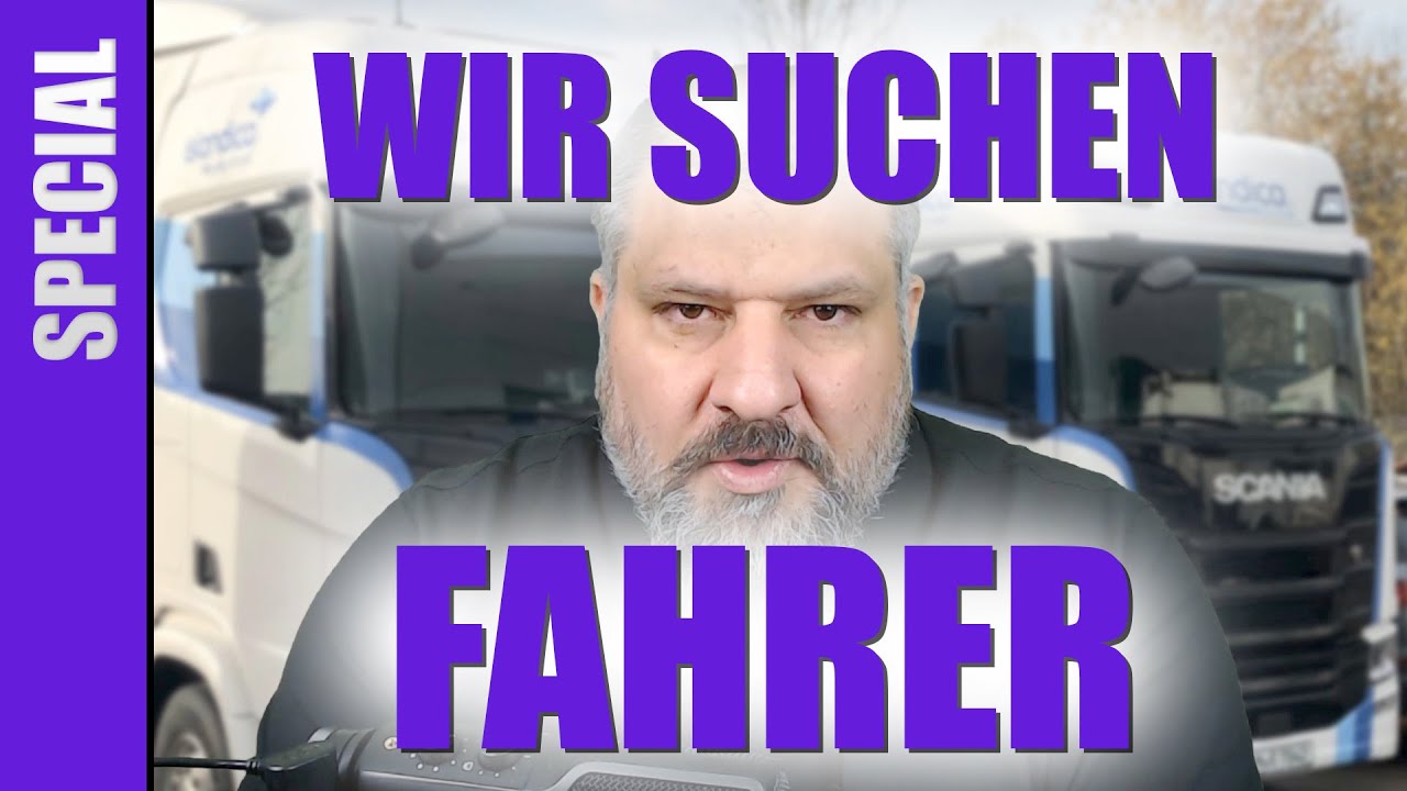 Update Wir suchen LKW Fahrer!
