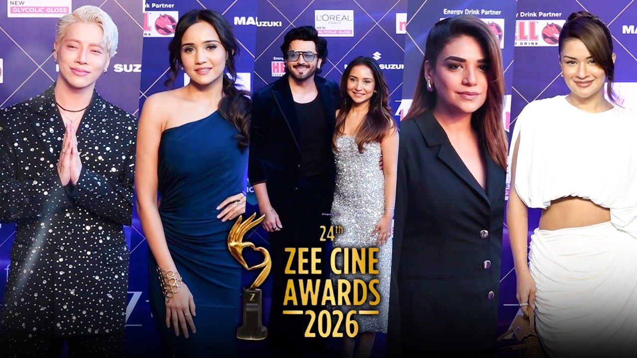 24th Zee Cine Awards: TV Stars Avneet Kaur, Aoora, Dheeraj Dhoopar & Others Grace Purple Carpet