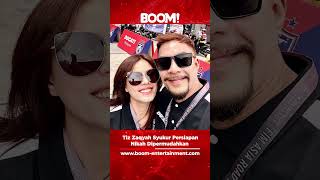 Tiz Zaqyah Syukur Persiapan Nikah Dipermudahkan.