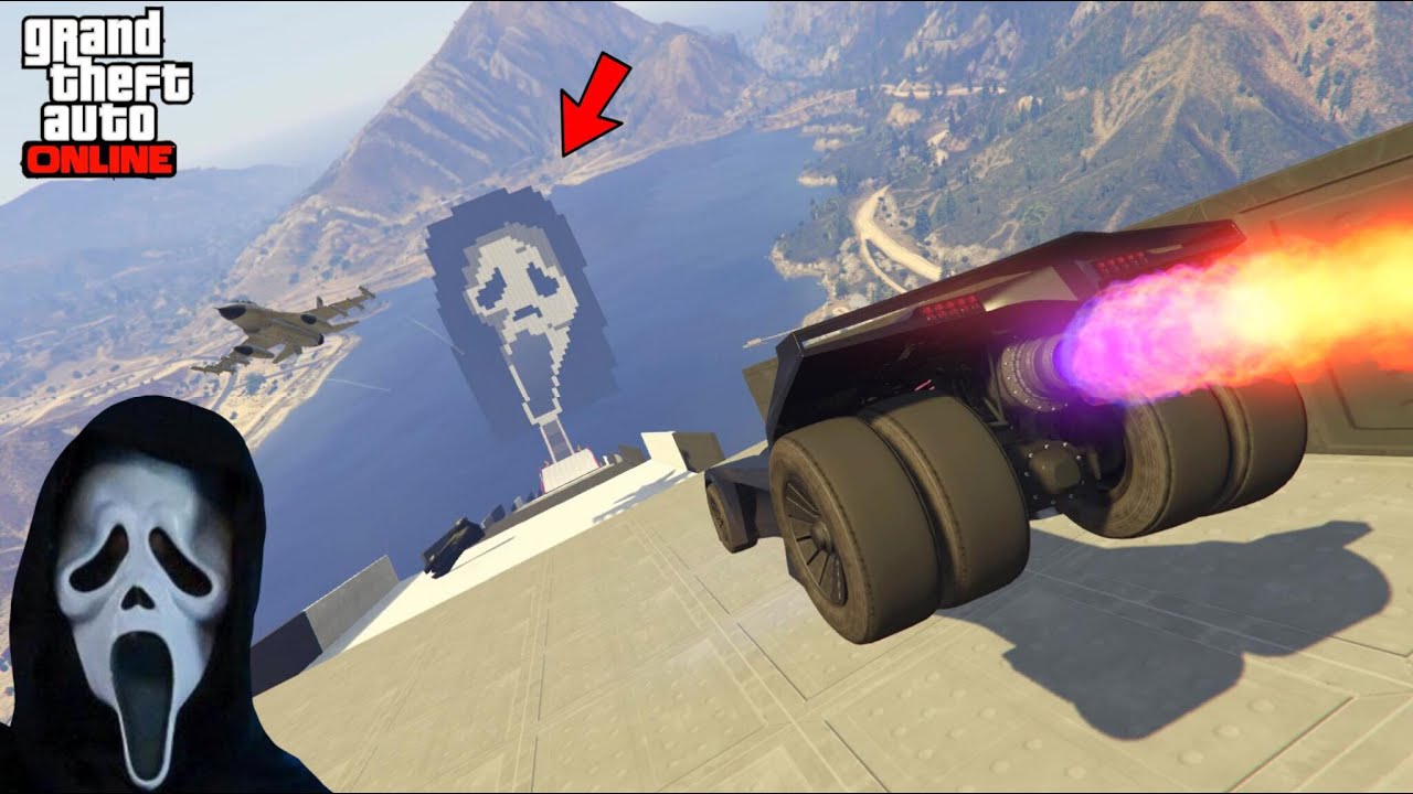GTA 5 - MEGA RAMPE SCREAM 🔪 - YouTube