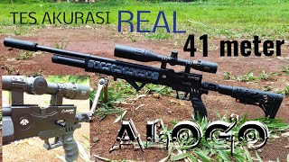 Accuracy Test of the Predator Tactical OD 38 PCP Rifle Owned by Mas Ahmad Jambi