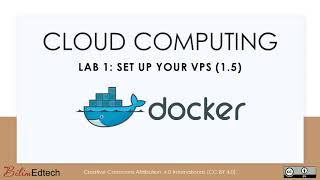 Cloud Computing  - Lab 1.5 Install Docker