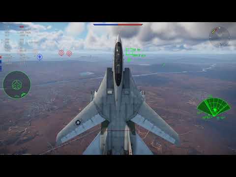 War Thunder F14A Tomcat (early) - 7 Kill Game