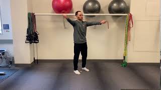 Single Arm Band Pull Apart