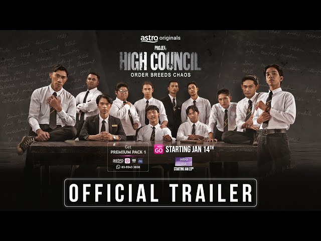 OFFICIAL TRAILER - PROJEK: HIGH COUNCIL class=