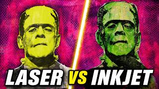 Laser vs Inkjet Gel Plate Image Transfers: Which Works Best?