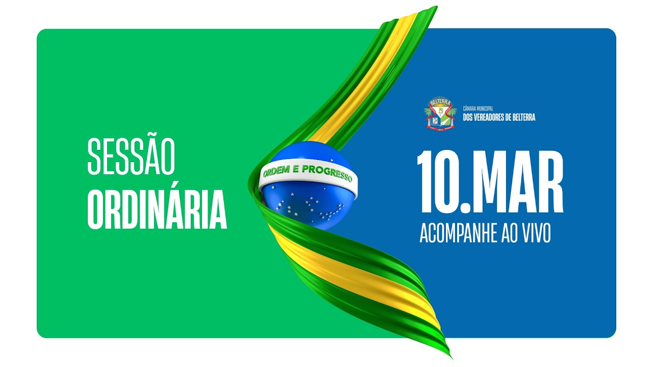 Sessão Ordinária 10/03 - Câmara de Vereadores de Belterra