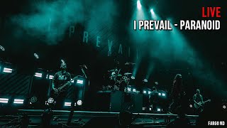 I Prevail Paranoid LIVE - Fargo North Dakota October 29th, 2019