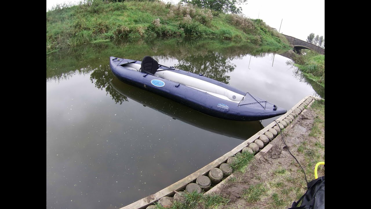 Maiden Voyage of Seago Vancouver Inflatable Kayak - River Yeo ...