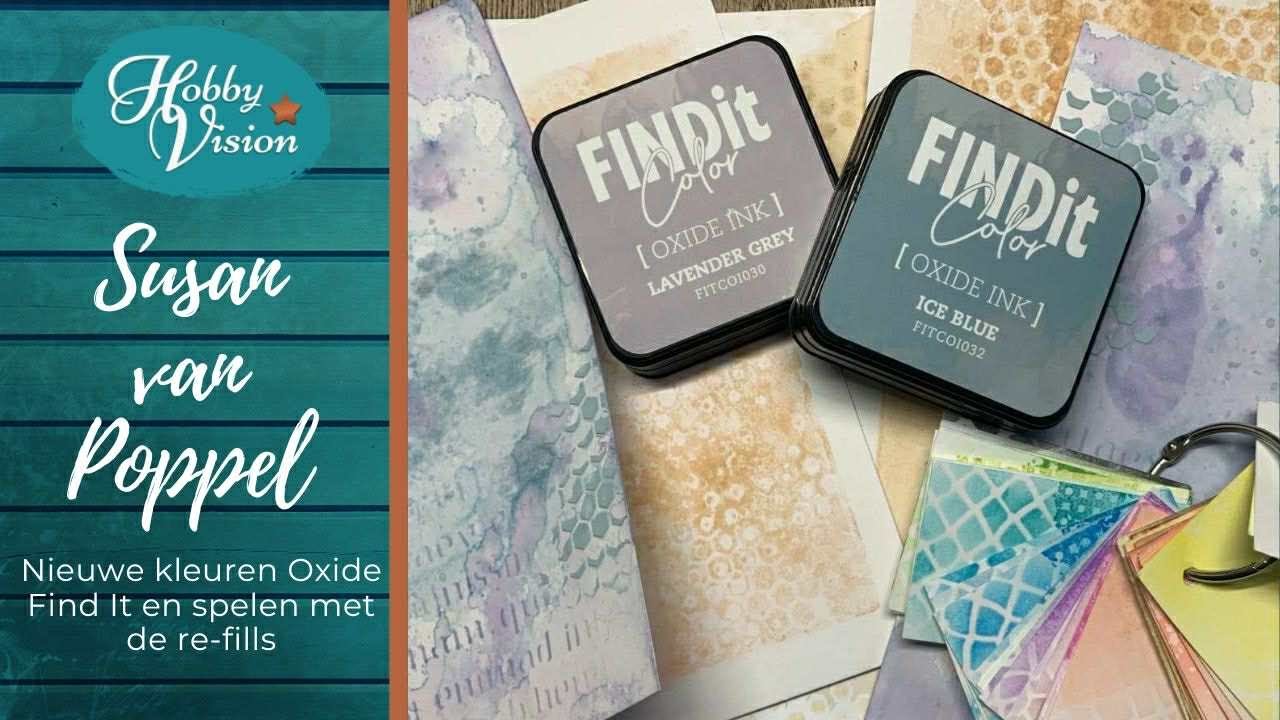 FBLive - 10-01-2026 - Susan van Poppel - 10 nieuwe kleuren Find it Oxide inkten