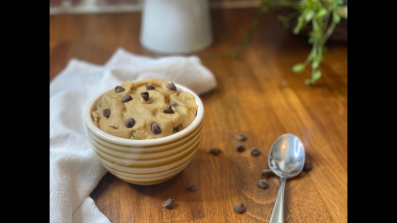How to Make Edible Cookie Dough YouTube