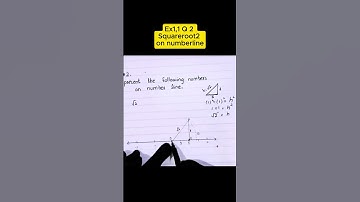 Ex 1.1 Q#2 | Integers on number line| #shorts #youtubeshorts #integersonnumberline #realnumbers