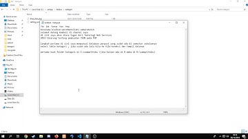 Tutorial Membuat Json pada PHP ( Pertemuan 11 TWS UBSI )