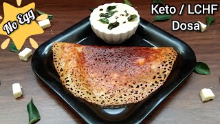 Keto Recipe - KETO DOSA | LCHF Recipe