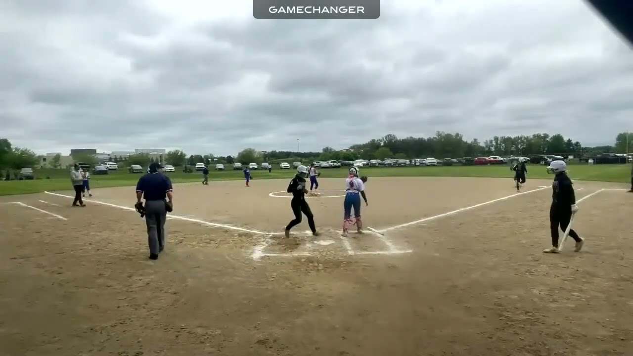 Hannah #19 to Sub with Mojo Marek with the  Out @ Finesse west Veenstra 13u