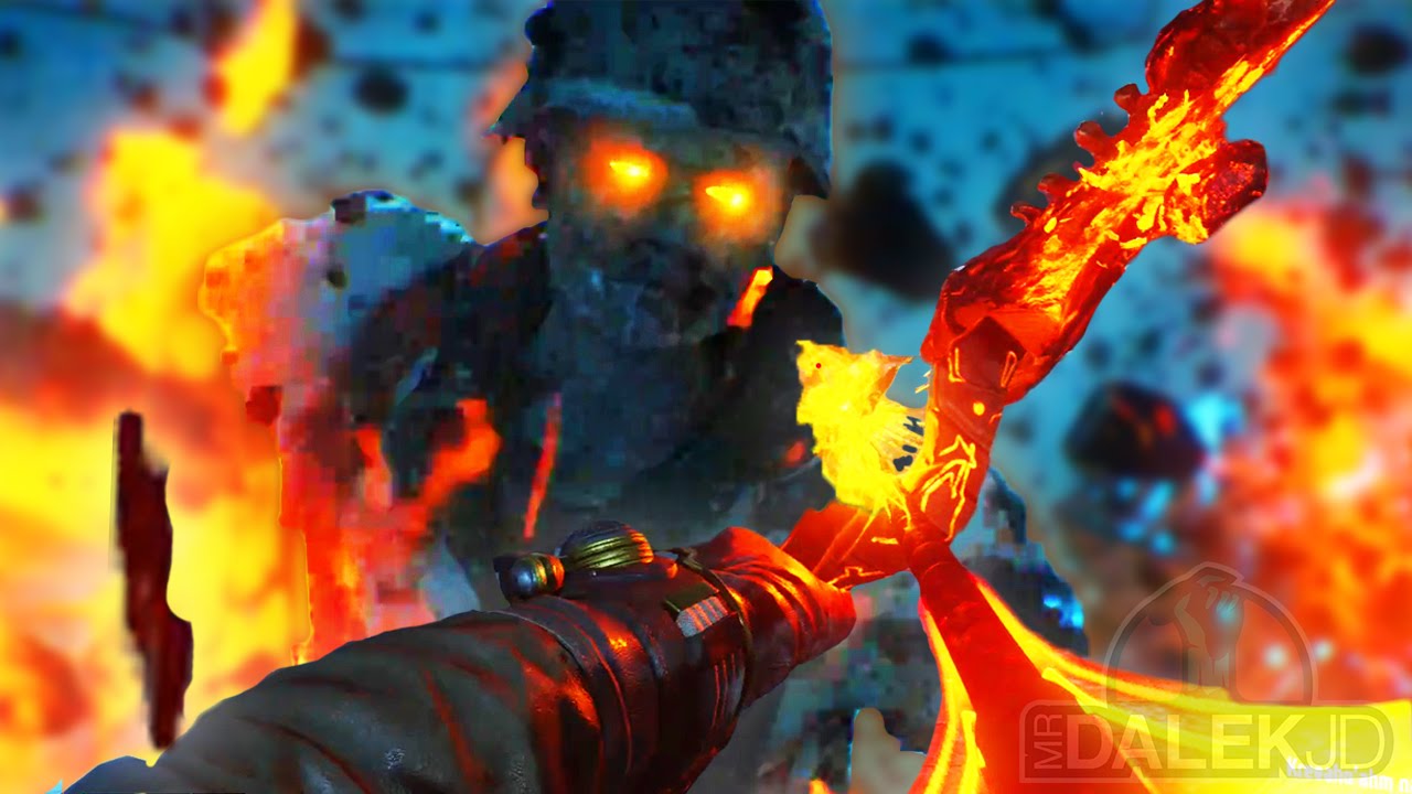 Call Of Duty Black Ops 3 Der Eisendrache Fire Bow Der Eisendrache Zombies Round 1 All Upgraded Bows Tutorial Black Ops 3 Zombies Youtube