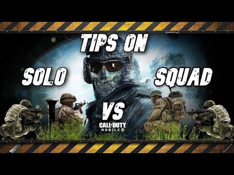CALL OF DUTY MOBILE | SOLO VS SQUAD SERIES | WINNING GAMEPLAY 🏆🏆🏆🏆 ...