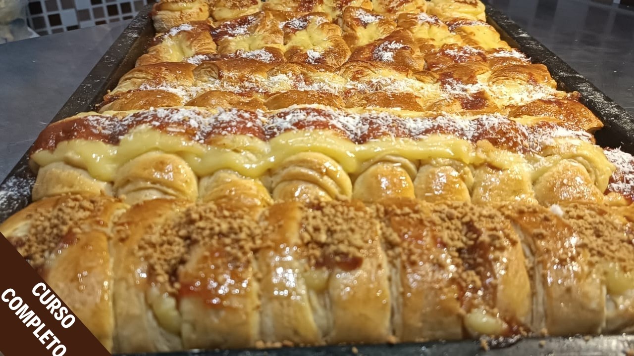 Facturas Caseras Nivel Panadería 🥐 | Curso Completo Paso a Paso +56 Min de Pura Información