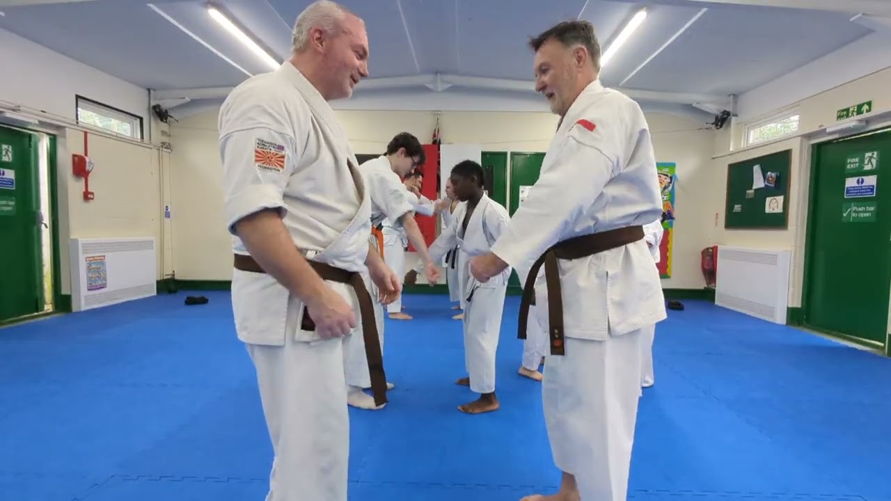 Ikigai Dojo Goju Ryu YKKF - Class 1st March 2026 - Grading Preparation. Kihon. Drilling Wrist Locks
