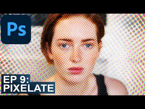How to use the Pixelate Effects in Adobe Photoshop CC (Every Filter Explained Ep. 9