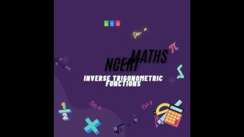 Chapter 2 Class 12 Inverse Trigonometric Function Excerise 2.1 Q3