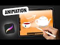 Morph animation in procreate full process
