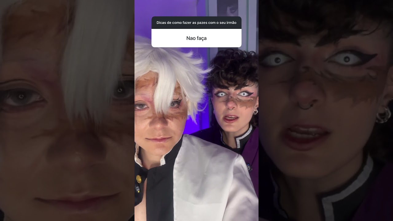 DICAS DE COMO FAZER AS PAZES COM SEU IRMÃO #kimetsunoyaiba #cosplay @Nandalorenzine