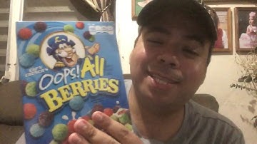 Oops! All Berries Captain Crunch Cereal, Video Review!