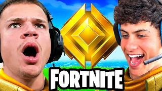 PLAYING FORTNITE UNTIL I REACH GOLD w/ RON