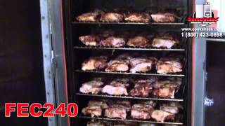 Smoked Chicken Thighs in the FEC240