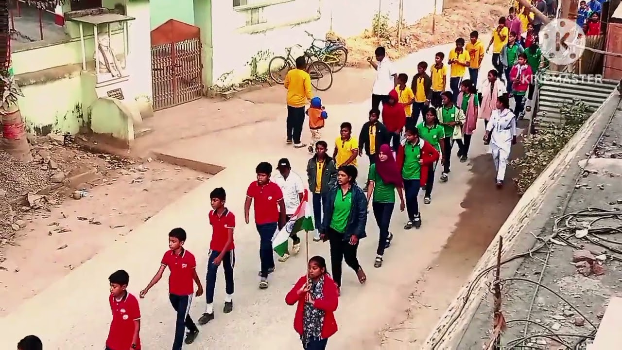 Students Of Basudevpur Government High School, Basudevpur, Mahanga, Cuttack. On 26 - Jan - 2026.