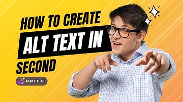 How to Create Image Alt Text  - Best Alt Text Plugin in 2024