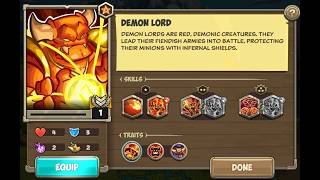 The DEMON LORD In Legends of Kingdom Rush