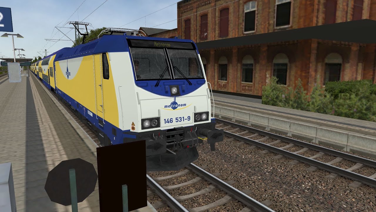 Lets Play Open Rails mit dem Metronom nach Göttingen