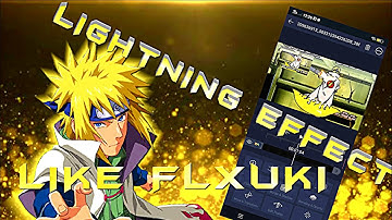 LIGHTNING EFFECT LIKE FLXUKI [ALIGHT MOTION]