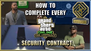 How to Complete ALL Security Contract Missions | Ultimate In Depth Guide