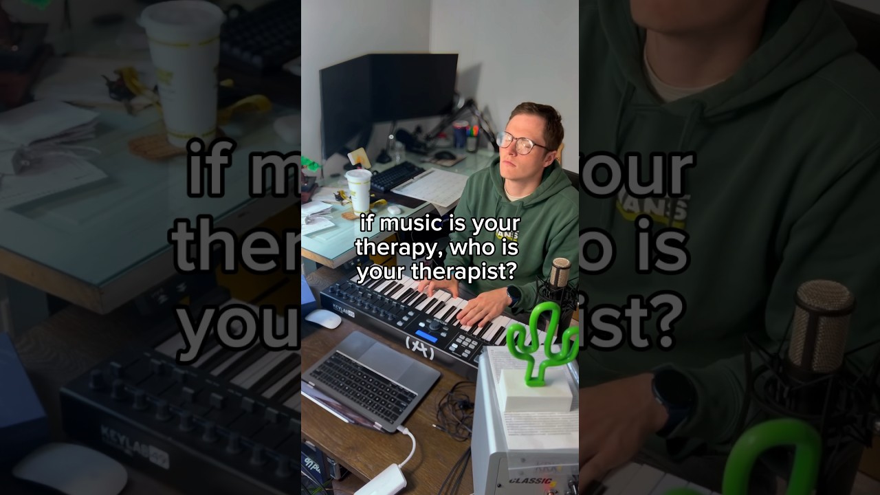 Music is therapy! 💙 